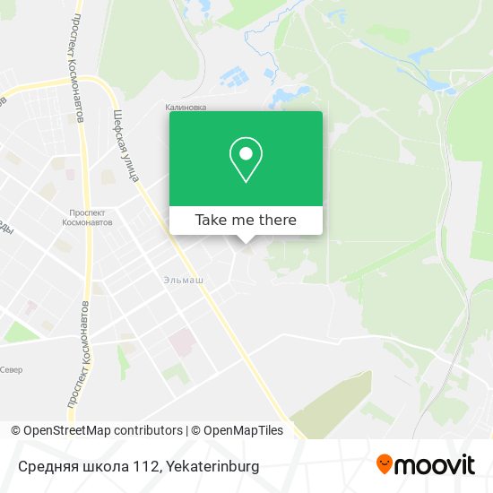 Средняя школа 112 map