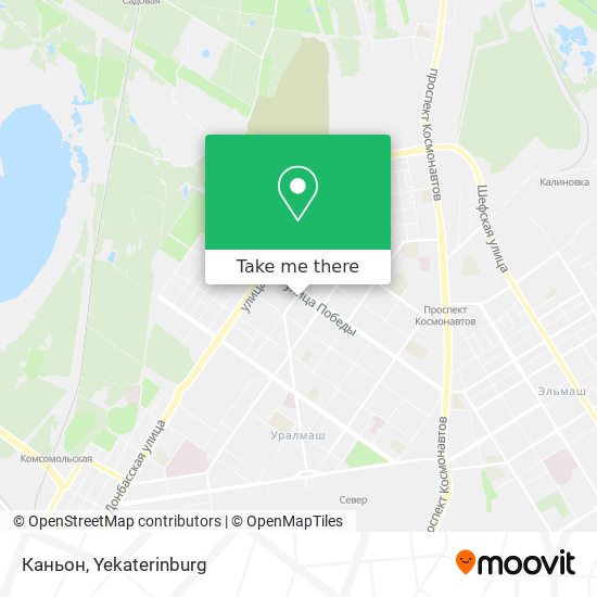 Каньон map