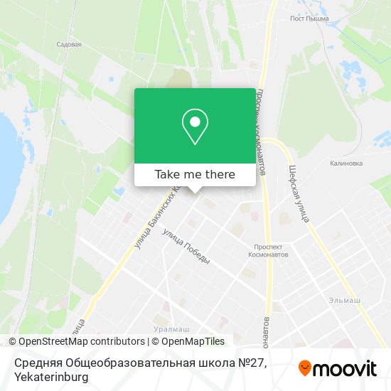 Средняя Общеобразовательная школа №27 map