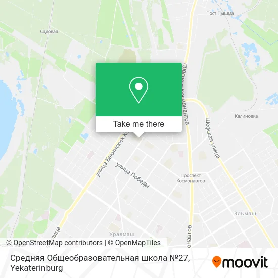 Средняя Общеобразовательная школа №27 map