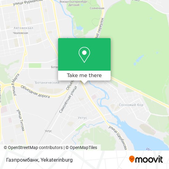 Газпромбанк map