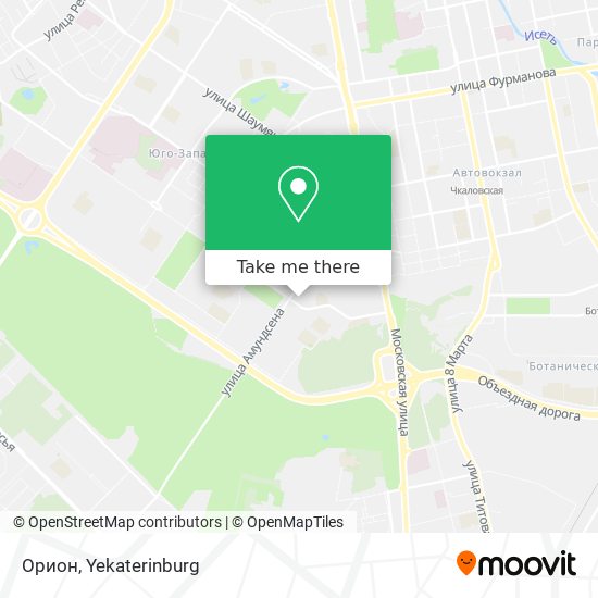 Орион map