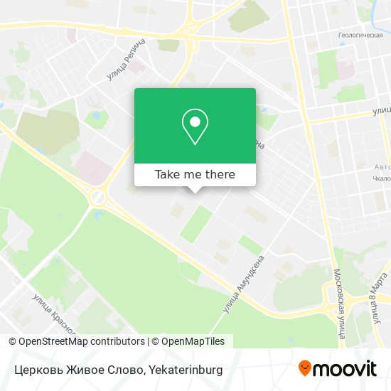 Церковь Живое Слово map