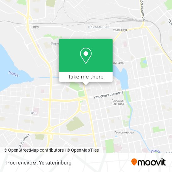 Ростелеком map