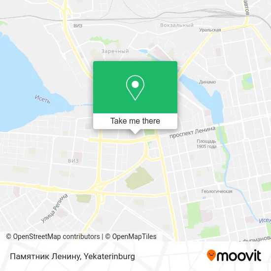 Памятник Ленину map