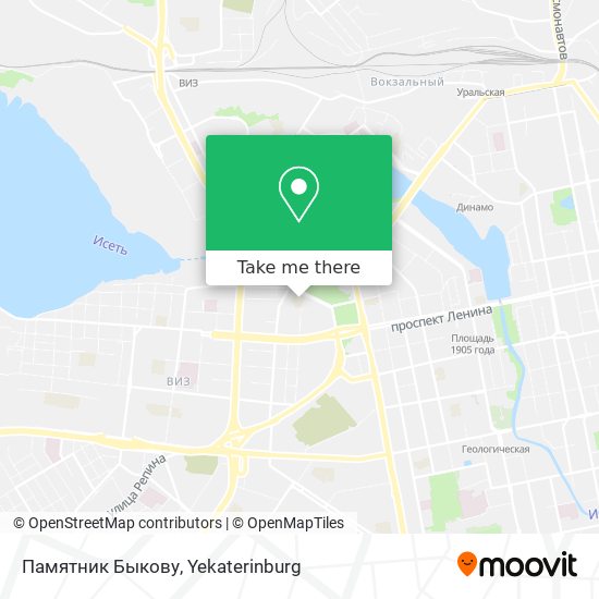 Памятник Быкову map