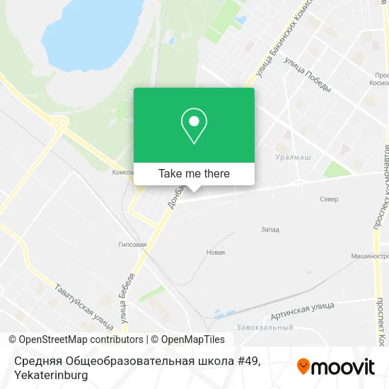 Средняя Общеобразовательная школа #49 map