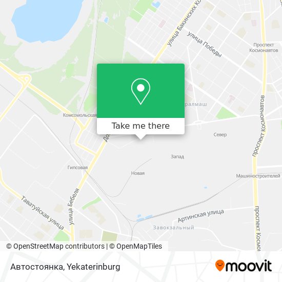 Автостоянка map