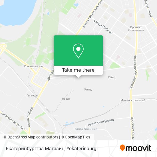 Екатеринбурггаз Магазин map