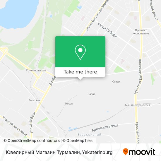 Ювелирный Магазин Турмалин map