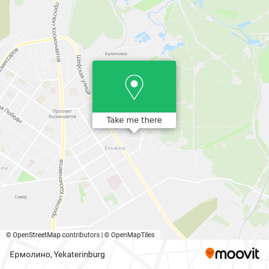 Ермолино map