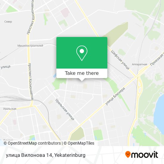 улица Вилонова 14 map