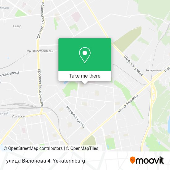 улица Вилонова 4 map