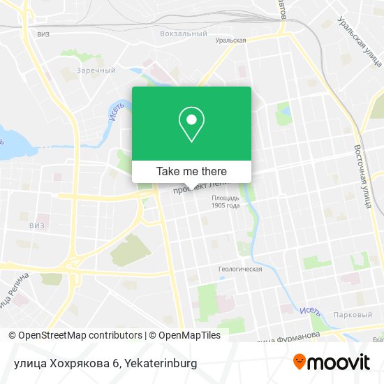 улица Хохрякова 6 map