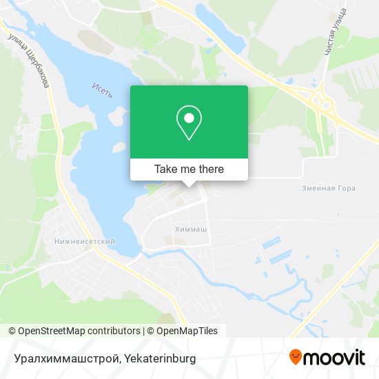 Уралхиммашстрой map