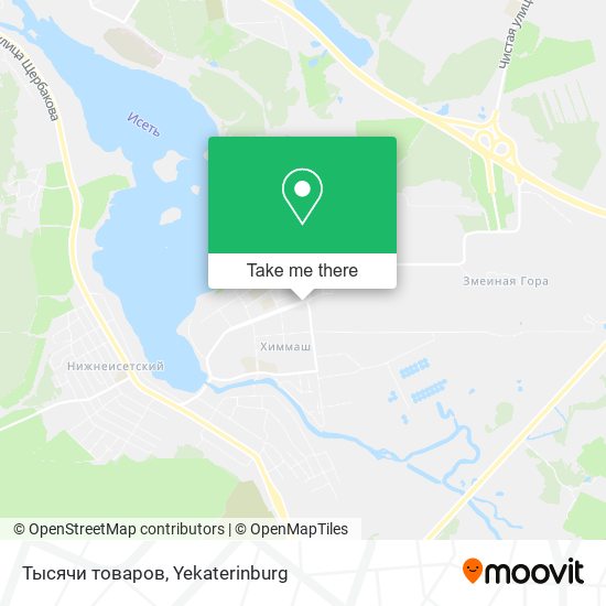 Тысячи товаров map