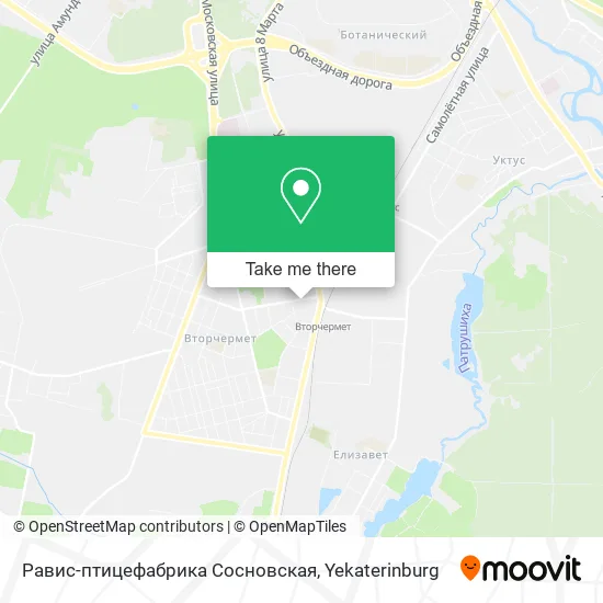 Равис-птицефабрика Сосновская map