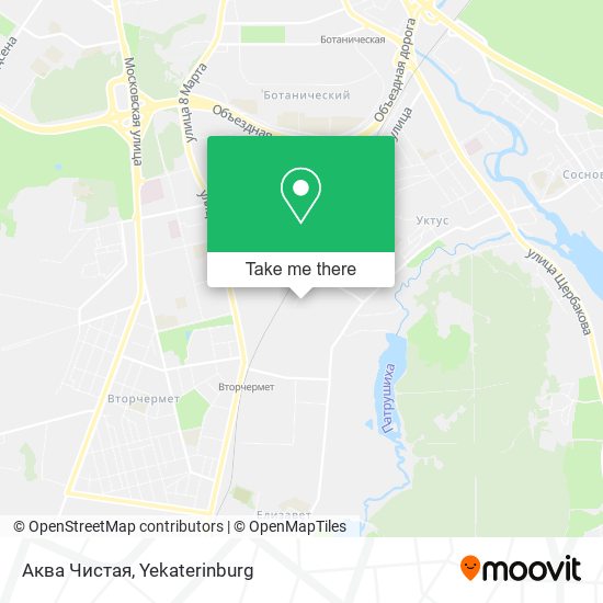 Аква Чистая map