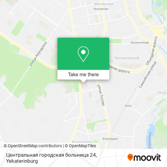 Центральная городская больница 24 map