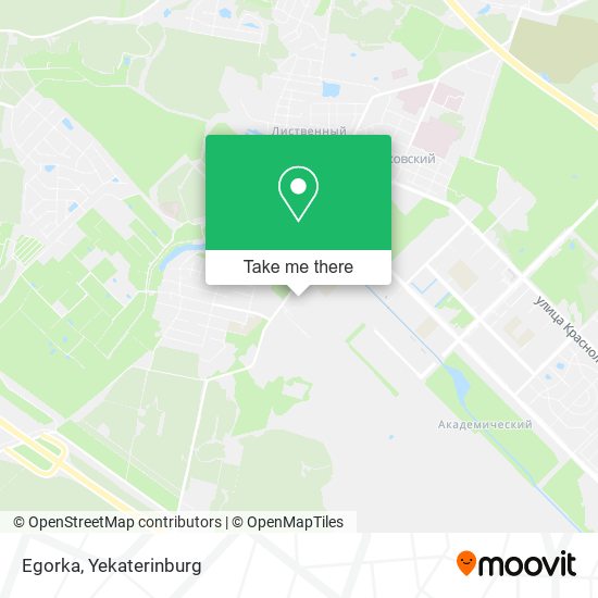 Egorka map