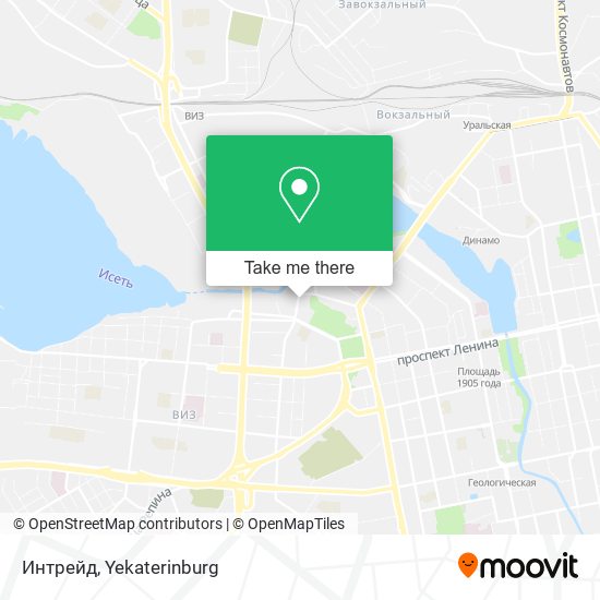 Интрейд map