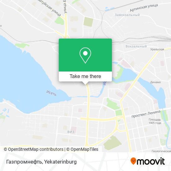 Газпромнефть map