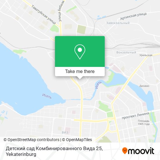 Детский сад Комбинированного Вида 25 map