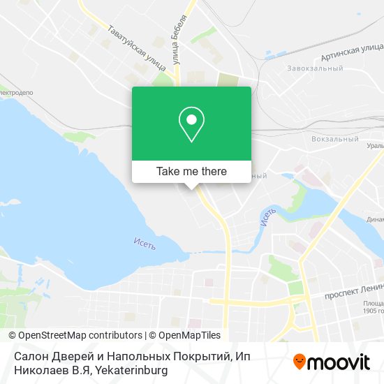 Салон Дверей и Напольных Покрытий, Ип Николаев В.Я map