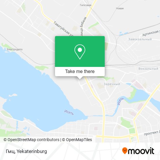 Гмц map