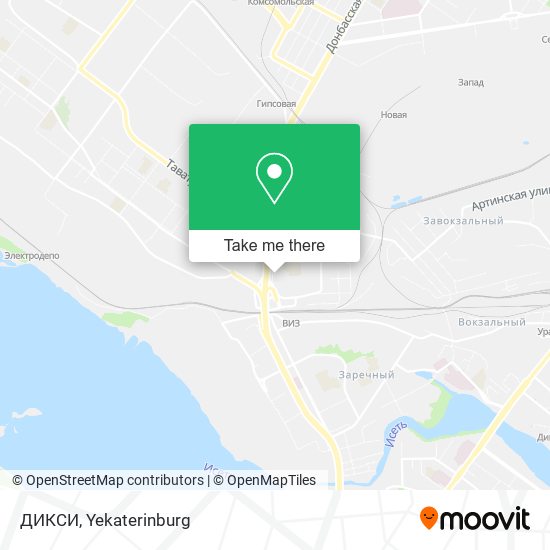 ДИКСИ map