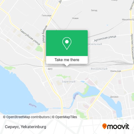 Сириус map