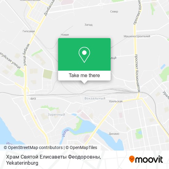 Храм Святой Елисаветы Феодоровны map