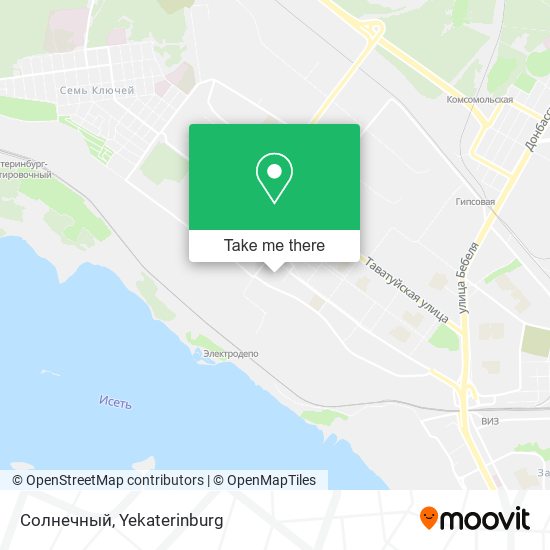 Солнечный map