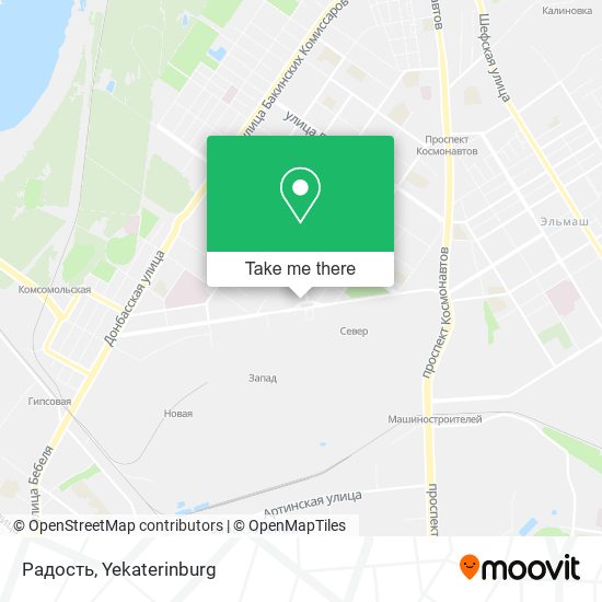 Радость map