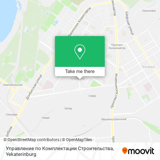 Управление по Комплектации Строительства map