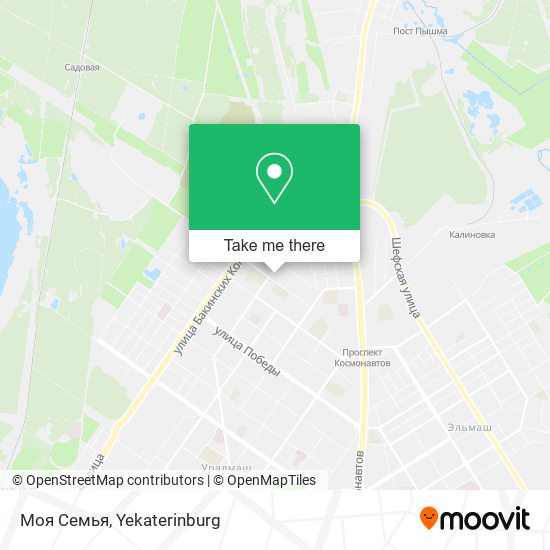 Моя Семья map