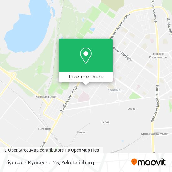 бульвар Культуры 25 map