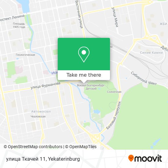 улица Ткачей 11 map