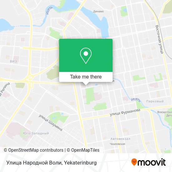 Улица Народной Воли map