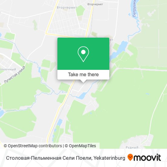 Столовая-Пельменная Сели Поели map