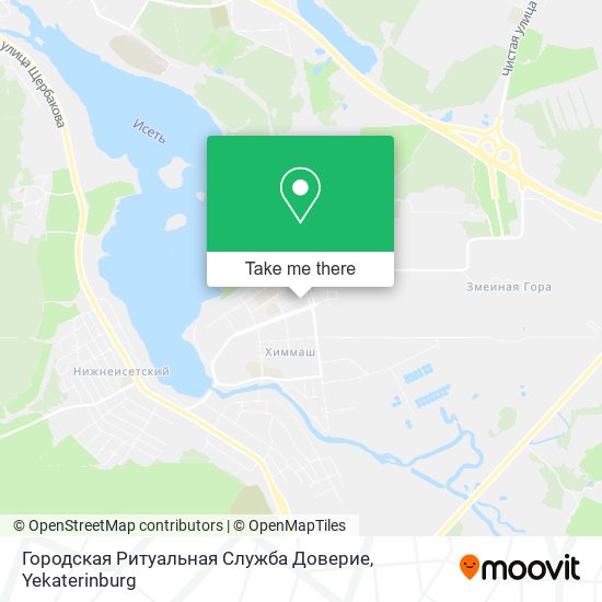 Городская Ритуальная Служба Доверие map