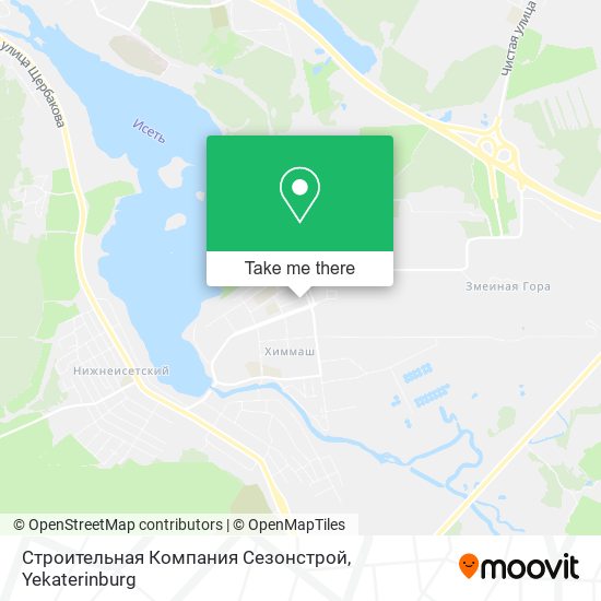 Строительная Компания Сезонстрой map