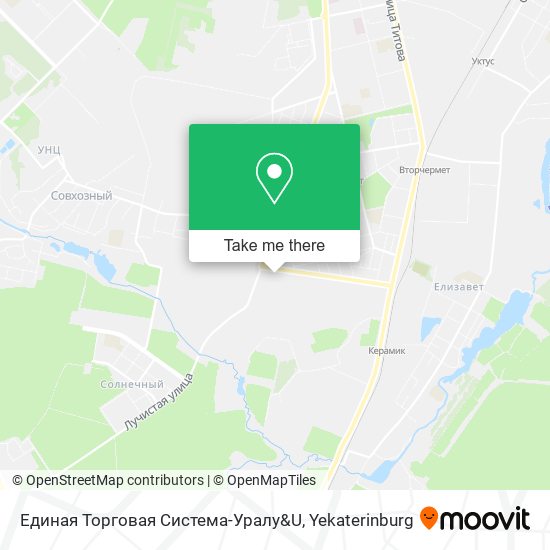 Единая Торговая Система-Уралy&U map