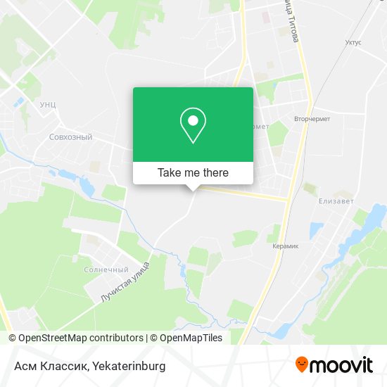 Асм Классик map