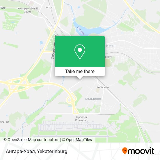 Ангара-Урал map