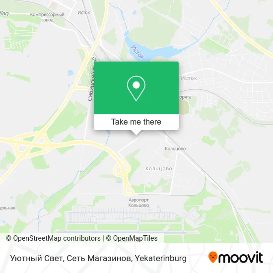 Уютный Свет, Сеть Магазинов map
