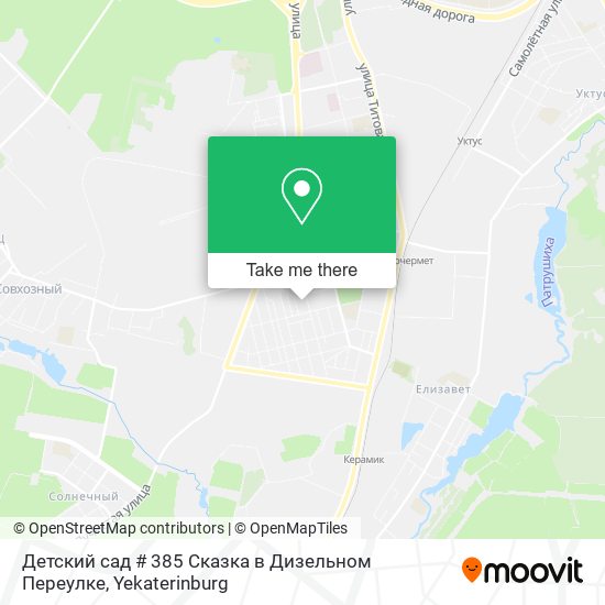 Детский сад # 385 Сказка в Дизельном Переулке map