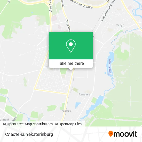 Сластёна map