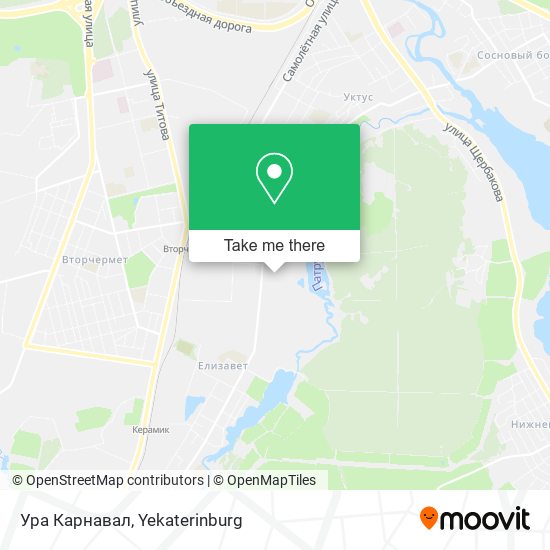 Ура Карнавал map