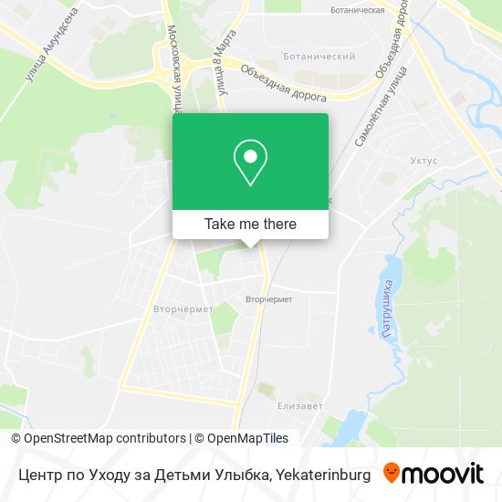 Центр по Уходу за Детьми Улыбка map